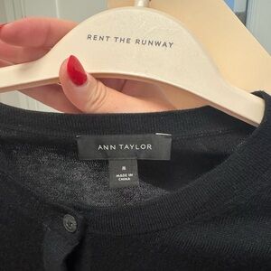 Ann Taylor Elegant Black Sweater